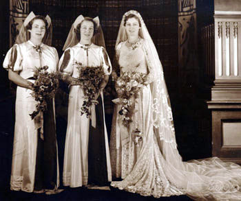 Wedding photo of Bertha (Smiley) White